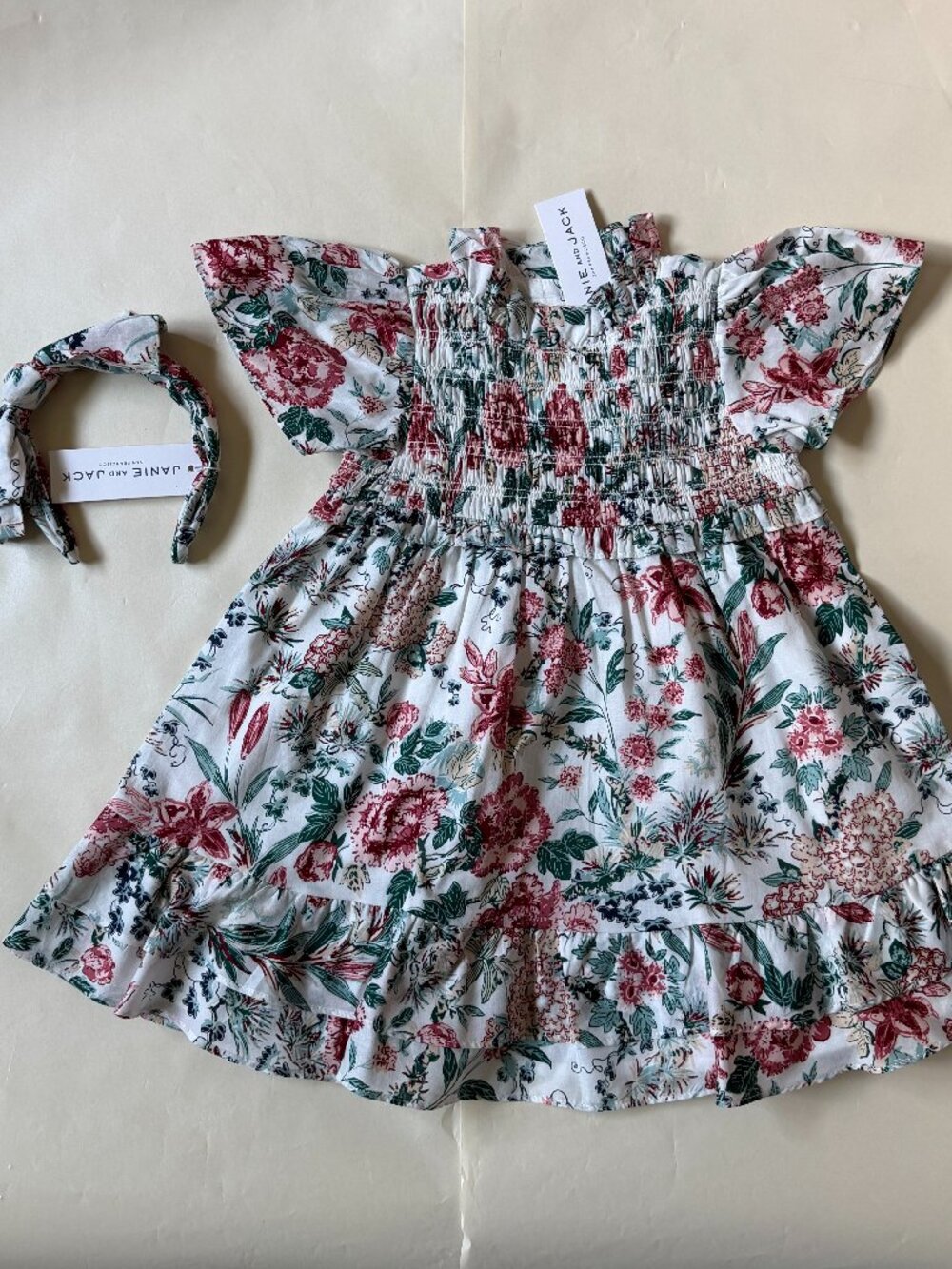 Janie and Jack Dress and Headband